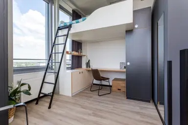 20μ² στούντιο προς ενοικίαση για 740€/μήνα σε De Lampendriessen 31, Eindhoven