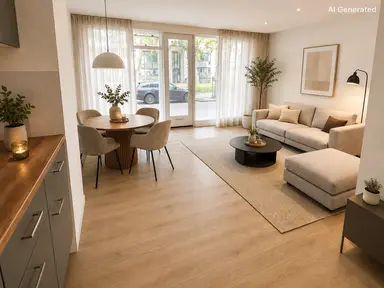 66m2 Appartamento in affitto per 936€/mese a Langegracht, Leiden