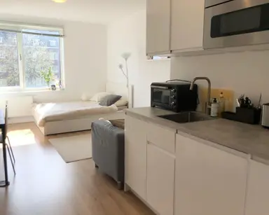 24μ² στούντιο προς ενοικίαση για 1550€/μήνα σε Korte Geuzenstraat, Amsterdam