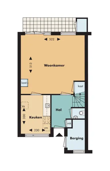 91m2 house to rent for 1505€/month in Uilenhoeve, Leusden