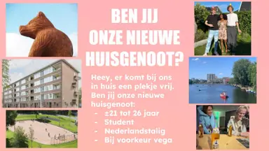 13m2 room to rent for 650€/month in Wilhelmina Druckerstraat, Amsterdam
