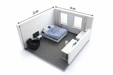 20m2 Chambre à louer pour 553€/mois à Waterhoefstraat, Tilburg