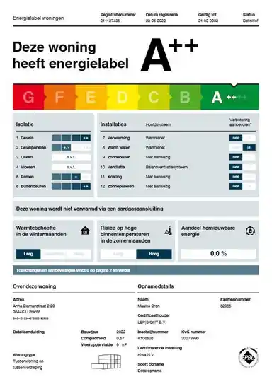 88m2 Appartamento in affitto per 1511€/mese a Anna Blamanstraat, Utrecht