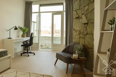 16m2 Chambre à louer pour 1366€/mois à Goeverneurlaan, The Hague