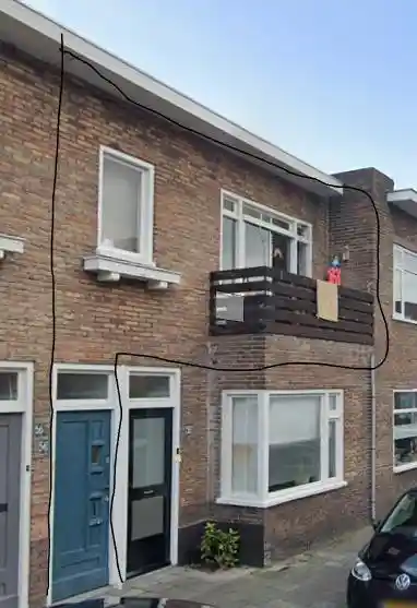 8m2 Chambre à louer pour 550€/mois à Johannes Uitenbogaertstraat, Utrecht