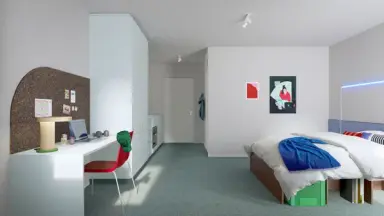 25m2 monolocale in affitto per 1062€/mese a Endepolsdomein, Maastricht