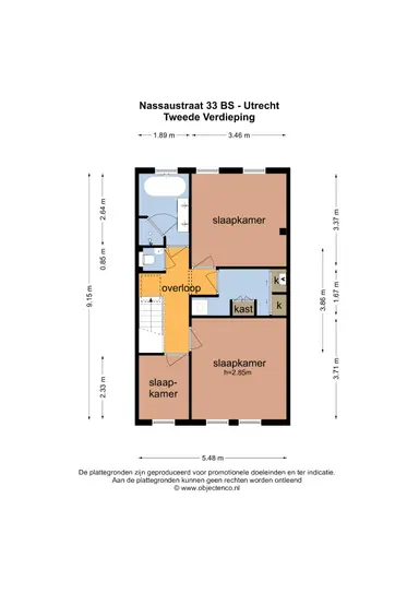 102m2 apartment to rent for 3475€/month in Nassaustraat, Utrecht