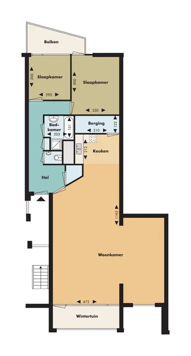 119m2 apartment to rent for 1465€/month in Ansjovislaan, Bergen op Zoom