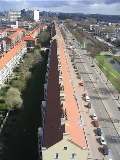 48m2 Appartement te huur voor 631.33€/maand in Erasmusweg 35, The Hague