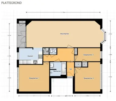116m2 apartment to rent for 3450€/month in Stadionweg, Amsterdam