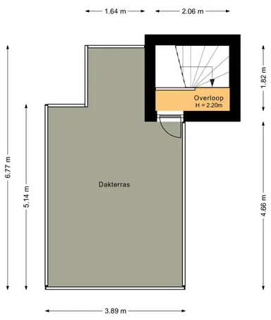52m2 studio à louer pour 2750€/mois à Eerste Boerhaavestraat, Amsterdam