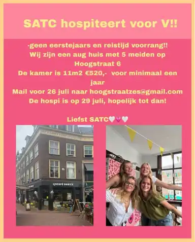 11m2 room to rent for 520€/month in Hoogstraat, Leiden