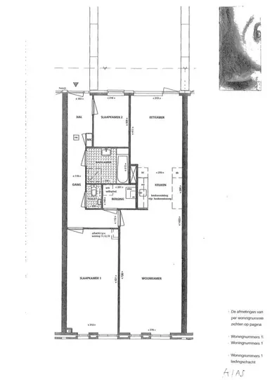 100m2 flat to rent for 1480.71€/month in Martin Lamkincour, Maastricht
