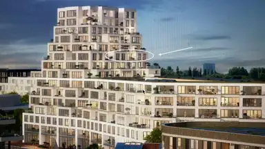 95m2 apartment to rent for 3250€/month in Cruquiusweg 105F, Amsterdam