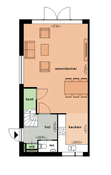 119m2 house to rent for 1815€/month in Duifpolder 36, Amersfoort