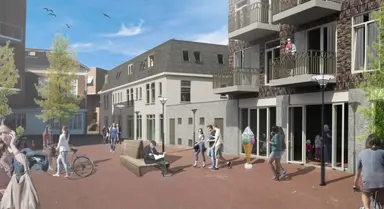 45m2 Flat zur Miete für 953.45€/Monat in Noordersingel 23, Assen