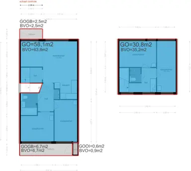 100m2 apartment to rent for 2900€/month in Ferguutstraat, Amsterdam