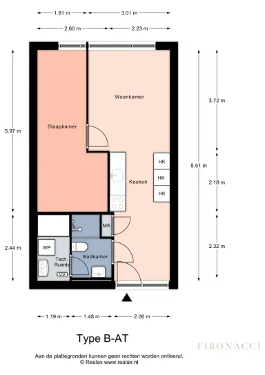 40m2 apartment to rent for 1309€/month in Panamalaan 367, Amsterdam