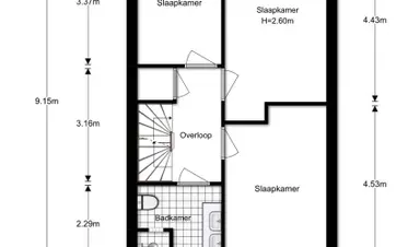 120m2 flat te huur voor 1140€/maand in Vlietwaard 18, Alkmaar