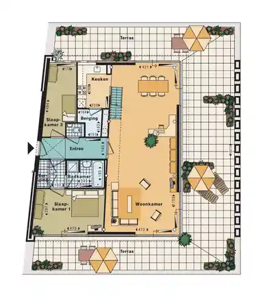 116m2 Appartement à louer pour 1920€/mois à Mosalunet, Maastricht