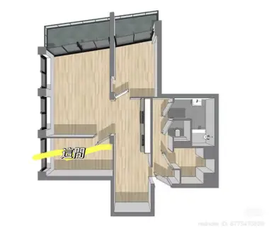80m2 Appartement te huur voor 930€/maand in Kasteellaan, The Hague