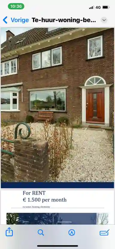 112m2 apartment to rent for 1500€/month in Costerweg, Wageningen