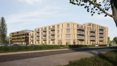 53m2 Appartamento in affitto per 1083€/mese a Bosparkweg, Alphen aan den Rijn