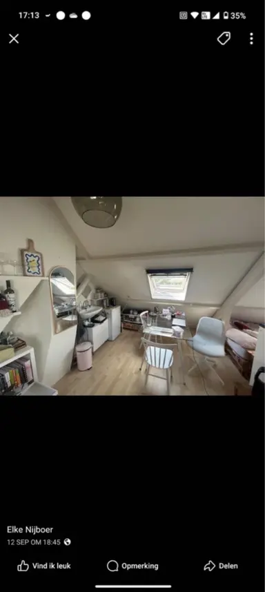 20m2 room to rent for 450€/month in Groningen