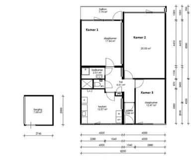 27m2 room to rent for 630€/month in Saffierstraat, Groningen