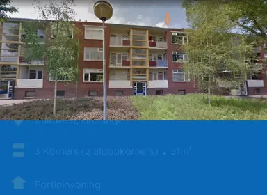 51m2 Appartement te huur voor 550€/maand in Invasiestraat, Groningen