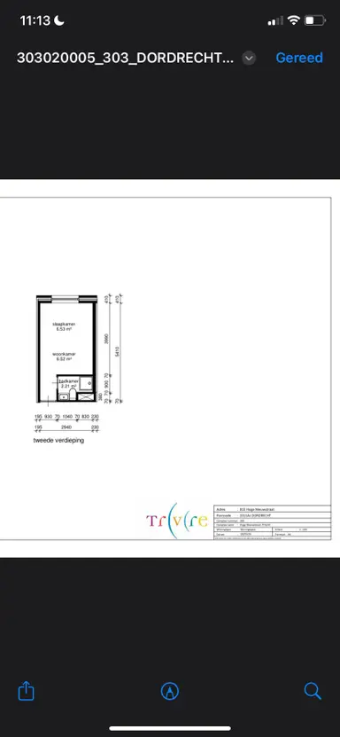 18m2 room to rent for 650€/month in Hoge Nieuwstraat, Dordrecht