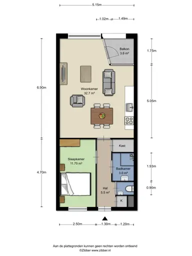 59m2 Appartement te huur voor 919.14€/maand in Heuvel 87A, Geldrop