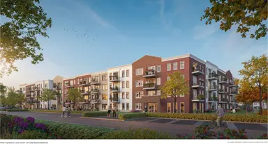 77m2 Appartement à louer pour 1138€/mois à Johan van Oldenbarneveldtstraat 1, Zaltbommel