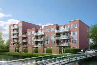 80m2 apartment to rent for 1581.66€/month in Stationsplein 9, Pijnacker