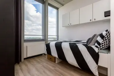 20μ² στούντιο προς ενοικίαση για 1008€/μήνα σε De Lampendriessen, Eindhoven