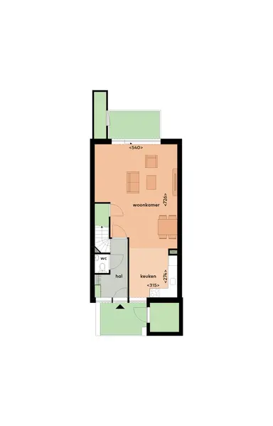 139m2 Casa in affitto per 1715€/mese a De Eendrachtswerf 17, Rosmalen
