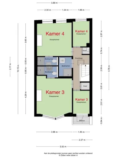 22μ² Δωμάτιο προς ενοικίαση για 648€/μήνα σε Oostersingel, Groningen