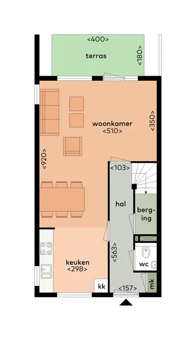 124m2 Haus zur Miete für 2110€/Monat in Henri Dunantstraat, Amsterdam