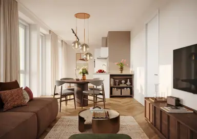 55m2 Appartement à louer pour 1200€/mois à Kennedylaan, Haarlem