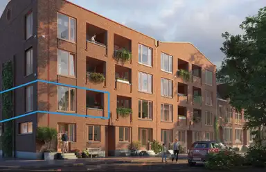 67m2 Appartement te huur voor 1995€/maand in Ans Luyendijkstraat, Rotterdam