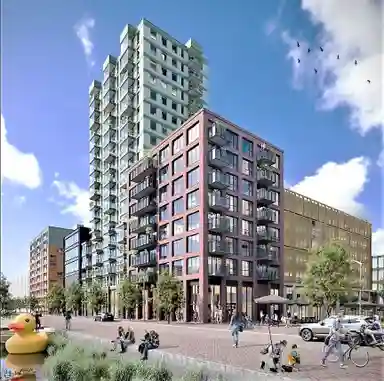 52m2 Appartement te huur voor 2300€/maand in NDSM-straat, Amsterdam
