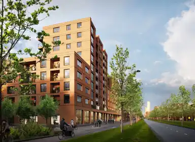 61μ² Διαμέρισμα προς ενοικίαση για 1231€/μήνα σε Laan op Zuid, Rotterdam