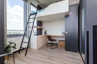 20m2 apartment to rent for 1008€/month in De Lampendriessen, Eindhoven