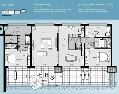 185m2 apartment to rent for 3866€/month in Emmy Andriessestraat, Amsterdam