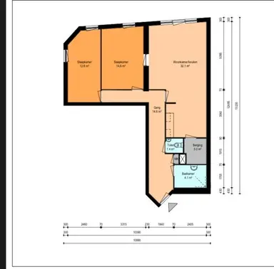 87m2 Appartement à louer pour 790€/mois à Jan Kruijffstraat, Rotterdam