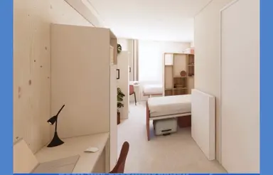 19m2 room to rent for 865€/month in Zernikepark, Groningen