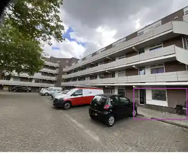 41μ² Διαμέρισμα προς ενοικίαση για 555.5€/μήνα σε Schutskampstraat 101, 's-Hertogenbosch