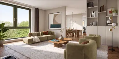 95m2 Appartement te huur voor 1705€/maand in Bosparkweg, Alphen aan den Rijn