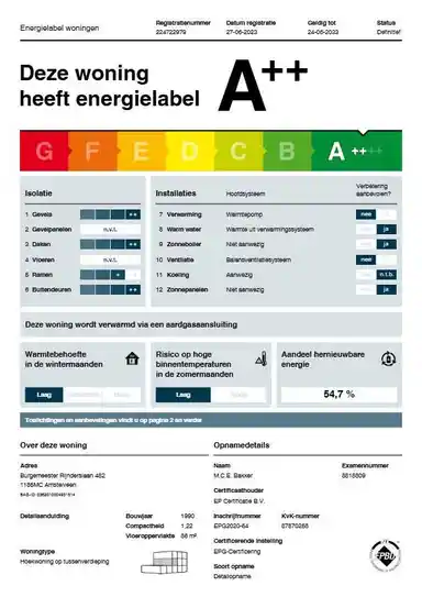 86m2 Appartamento in affitto per 1943€/mese a Burgemeester Rijnderslaan, Amstelveen