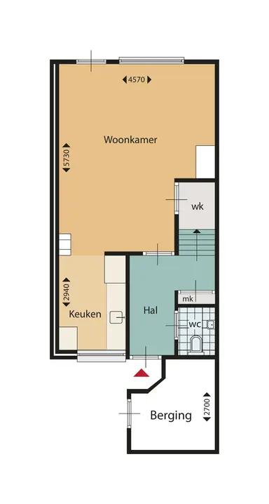 102m2 house to rent for 1535€/month in Librije, Capelle aan den IJssel